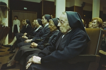 Acte de comiat de les monges de l'hospital Josep Trueta