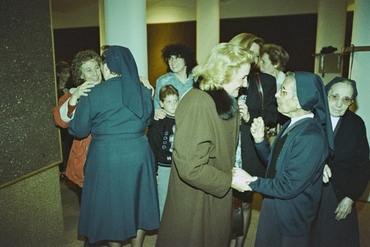 Acte de comiat de les monges de l'hospital Josep Trueta