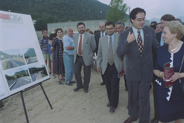 Inauguració de la carretera de les Encines