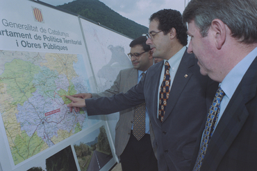 Inauguració de la carretera de les Encines