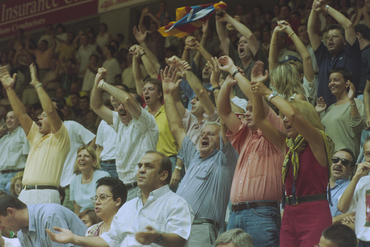 Partit de bàsquet entre el Valvi Girona i el Real Madrid