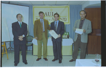 Curs i entrega de certificats a professionals vitícoles de l'Aula Marqués de Arienzo