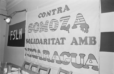 Acte de solidaritat amb Nicaragua