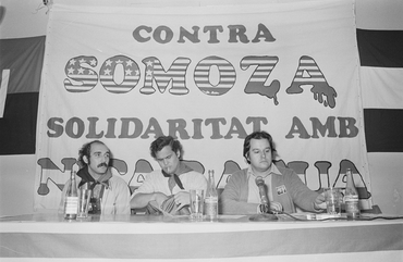 Acte de solidaritat amb Nicaragua