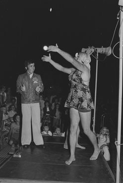 Animació al camping Riembau de Platja d'Aro