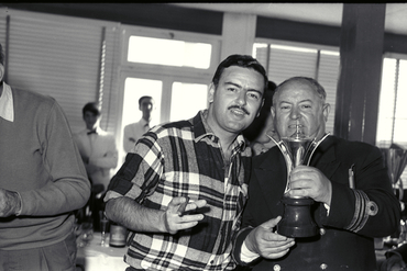 Acte de lliurament de premis d'un concurs de pesca