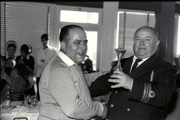 Acte de lliurament de premis d'un concurs de pesca