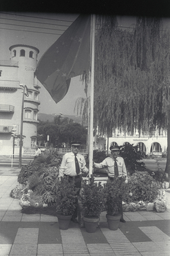 Acte ecumènic a Platja d'Aro on hi participa un grup suís