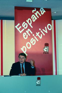 Roda de premsa de Felipe González