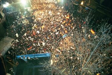  Seu del Partido Popular durant la nit electoral