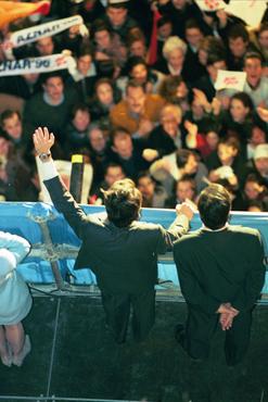  Seu del Partido Popular durant la nit electoral