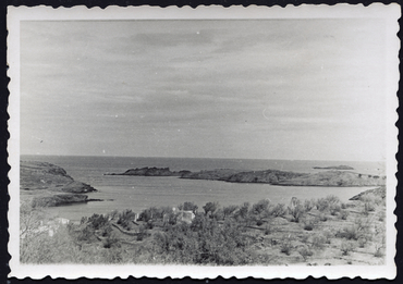 Vista de la cala de Caials de Cadaqués