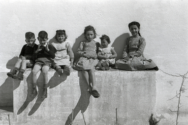 Trobada de la família Hugas i retrats dels membres de la família