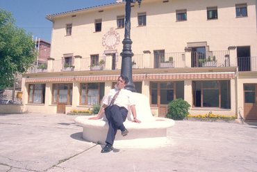 Daniel Tarradella, alcalde de Les Preses