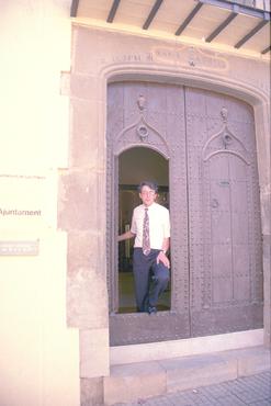 Daniel Tarradella, alcalde de Les Preses