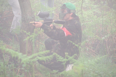 "Paintball", jocs de guerra, a Sant Hilari Sacalm