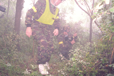 "Paintball", jocs de guerra, a Sant Hilari Sacalm