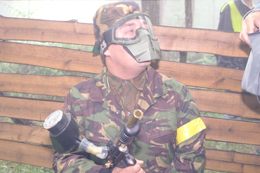 "Paintball", jocs de guerra, a Sant Hilari Sacalm