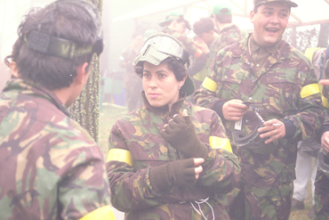 "Paintball", jocs de guerra, a Sant Hilari Sacalm
