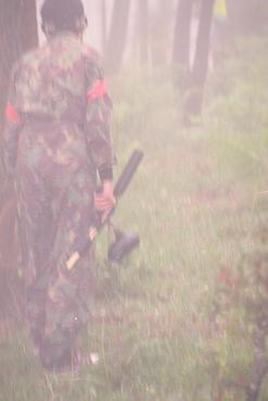 "Paintball", jocs de guerra, a Sant Hilari Sacalm