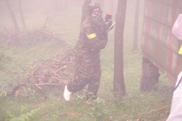 "Paintball", jocs de guerra, a Sant Hilari Sacalm