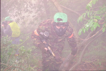 "Paintball", jocs de guerra, a Sant Hilari Sacalm
