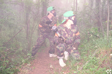 "Paintball", jocs de guerra, a Sant Hilari Sacalm