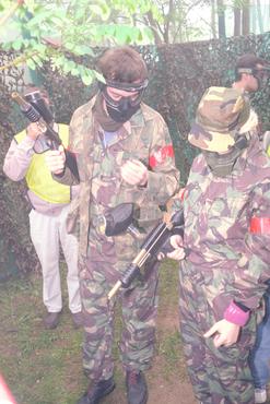 "Paintball", jocs de guerra, a Sant Hilari Sacalm