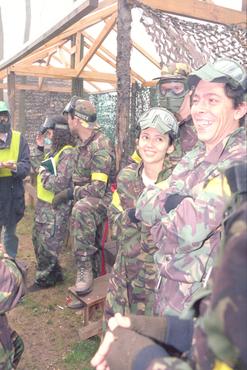 "Paintball", jocs de guerra, a Sant Hilari Sacalm