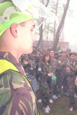 "Paintball", jocs de guerra, a Sant Hilari Sacalm