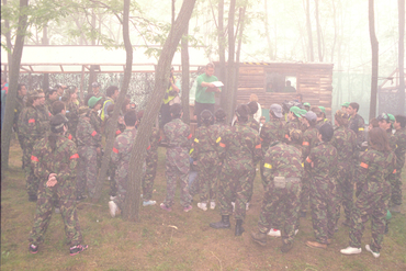 "Paintball", jocs de guerra, a Sant Hilari Sacalm