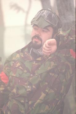 "Paintball", jocs de guerra, a Sant Hilari Sacalm