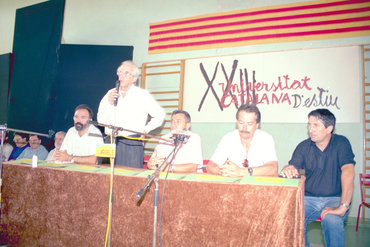  Acte d'inauguració de la XIII Universitat Catalana d'Estiu