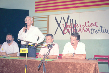  Acte d'inauguració de la XIII Universitat Catalana d'Estiu