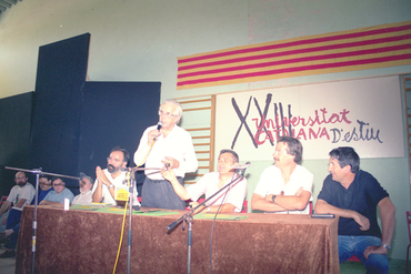 Acte d'inauguració de la XIII Universitat Catalana d'Estiu