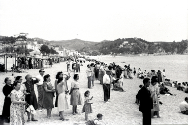 Celebració de la processió marítima de Santa Cristina