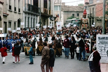 Manifestació per la construcció de la variant de Cassà de la Selva