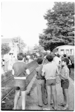 Últim viatge del carrilet d'Olot a Girona