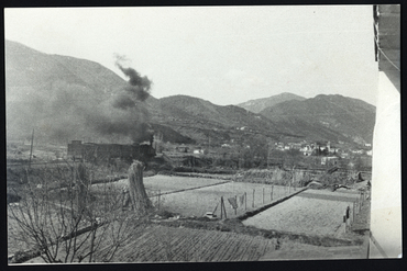 Últim viatge del carrilet d'Olot entre Anglès i la Cellera de Ter