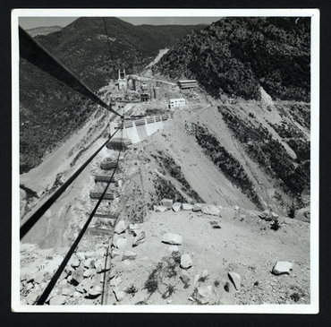 Construcció del pantà i la presa de Susqueda