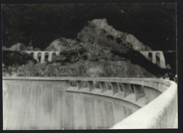 Imatges de la presa i el pantà de Susqueda