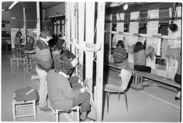 Taller de tapís del Centre Cultural La Mercè