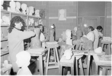 Taller d'escultura del Centre Cultural La Mercè de Girona