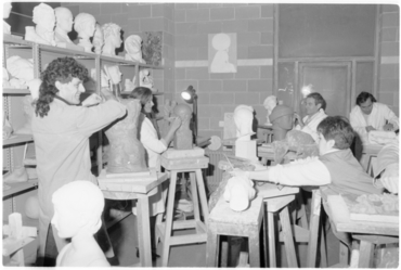 Taller d'escultura del Centre Cultural La Mercè de Girona