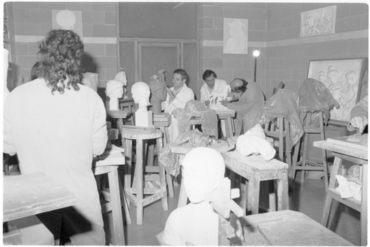 Taller d'escultura del Centre Cultural La Mercè de Girona