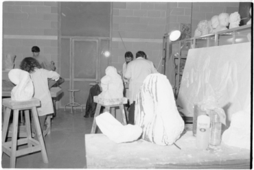 Taller d'escultura del Centre Cultural La Mercè de Girona