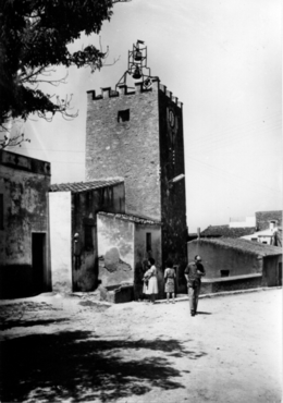 Castell de Palau-Saverdera o Torre del Rellotge