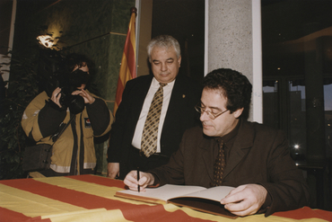 "Inauguració dels carrers Trillers i Roselló, Inaugruació dels carrers Trillers i Roselló a Palau-Savardera"