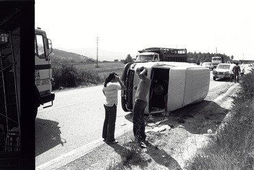 Accident de trànsit a Banyoles