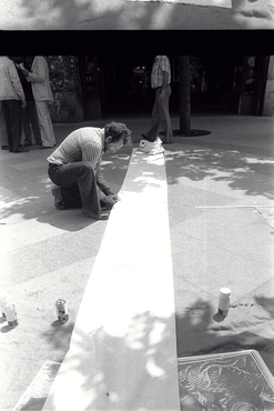 "Happening" a la Rambla de Girona